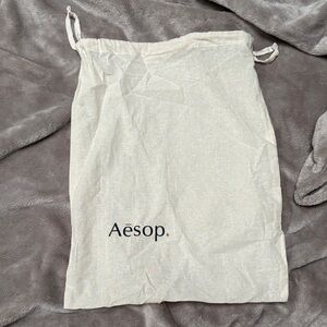 Aēsop Cream Cosmetic Bag